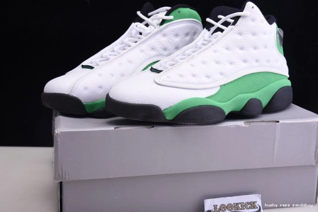 Cheap Husky 13 Air DB6537-113 Lucky Jordan Green 0705